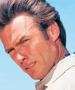 Charming Clint Eastwood Paint by Number