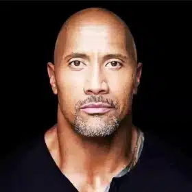 Charming Dwayne Johnson Paint by Number