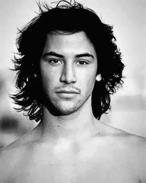 Young Keanu Reeves Paint by Number