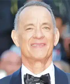 Classy Tom Hanks Paint by Number