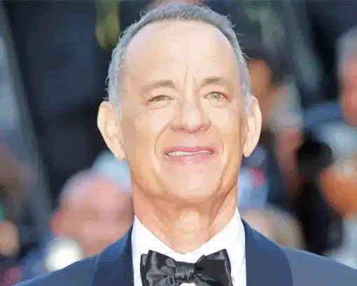 Classy Tom Hanks Paint by Number