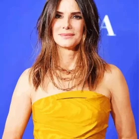 Elegant Sandra Bullock Paint by Number