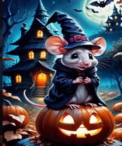 Halloween Mice Paint By Numbers