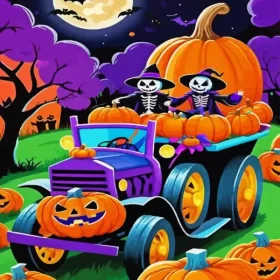 Halloween Vibes Paint by Number 