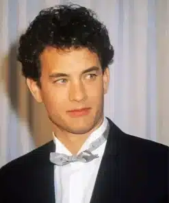 Handsome Tom Hanks Paint by Number