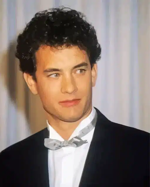 Handsome Tom Hanks Paint by Number