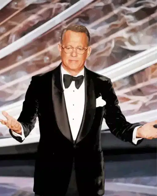 Hollywood Tom Hanks Paint by Number