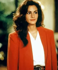 Julia Roberts In Red Suit Paint by Number