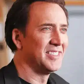 Nicolas Cage Smiling Paint by Number