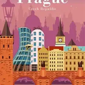 Prague Czech Republic Paint by Number