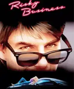 Risky Business Tom Cruise Paint by Number