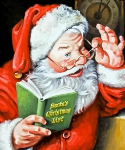 Santa Claus Paint by Number