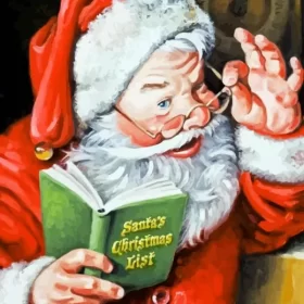 Santa Claus Paint by Number