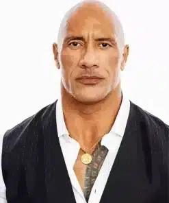 The Actor Dwayne Johnson Paint by Number