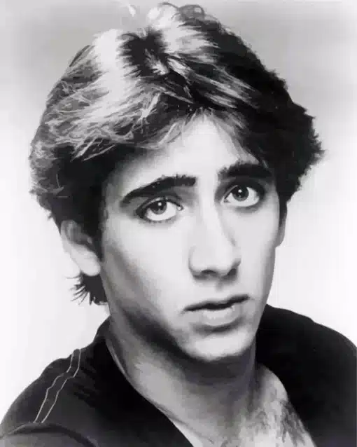 Young Nicolas Cage Paint by Number