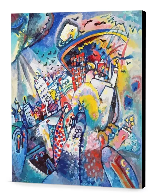 Moscow I easel Wassily Kandinsky