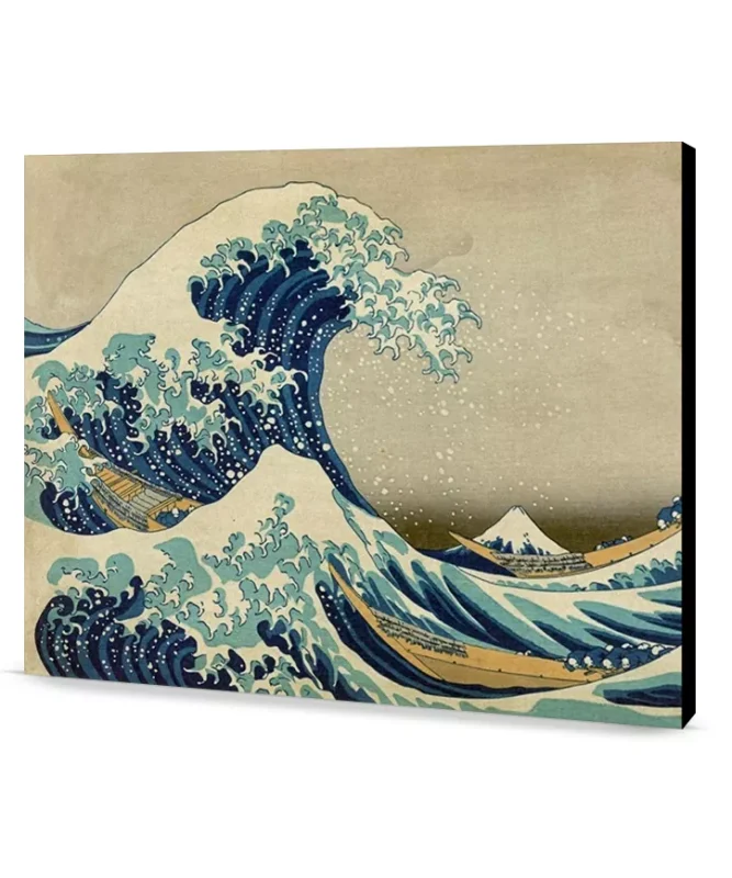 The Great Wave off Kanagawa easel