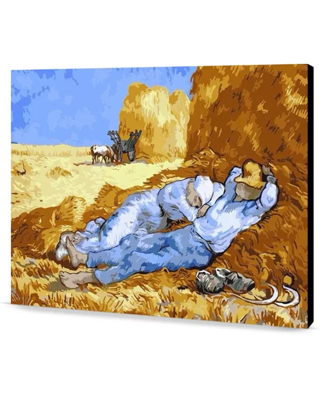 The Siesta Van Gogh easel