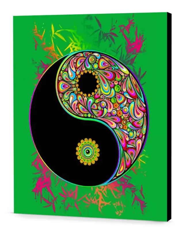 Yin and Yang Mandalas