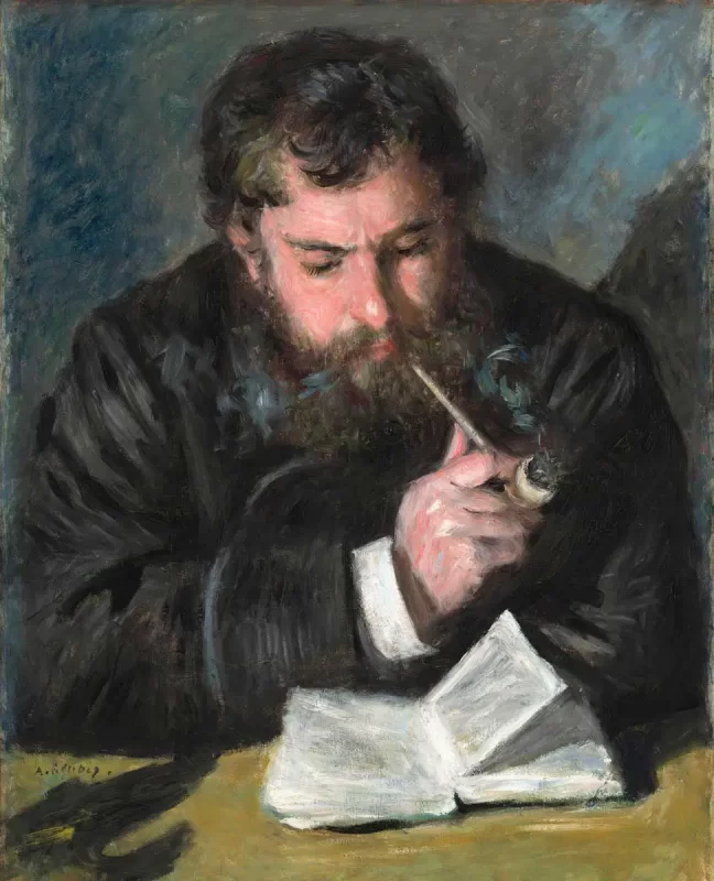 claude monet portrait renoir