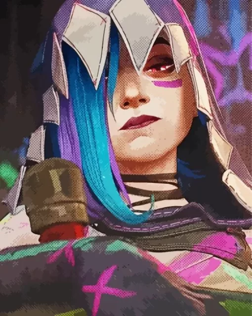 Cool Jinx Paint by Number