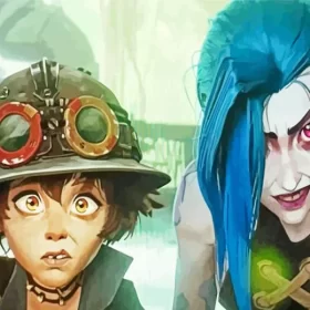 Jinx And Isha Arcane Paint by Number