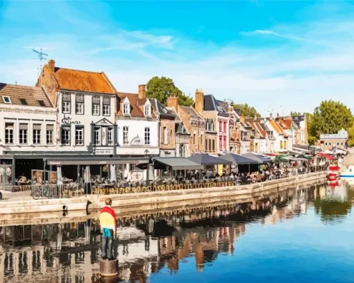 Amiens France Paint by Numbers