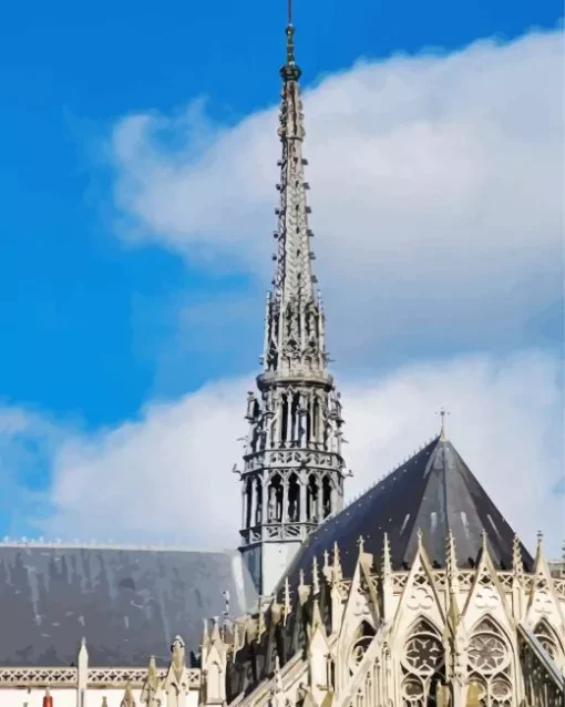 Notre Dame D'Amiens Paint by Numbers