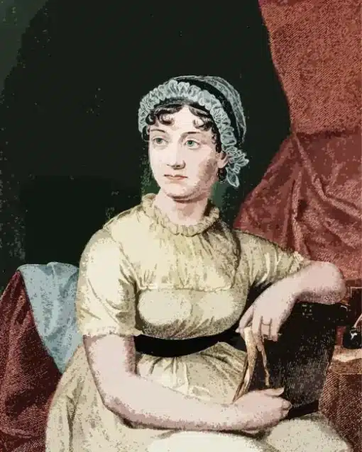 Cool Jane Austen Paint by Numbers