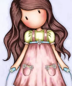 Cute Doll Paint by Numbers