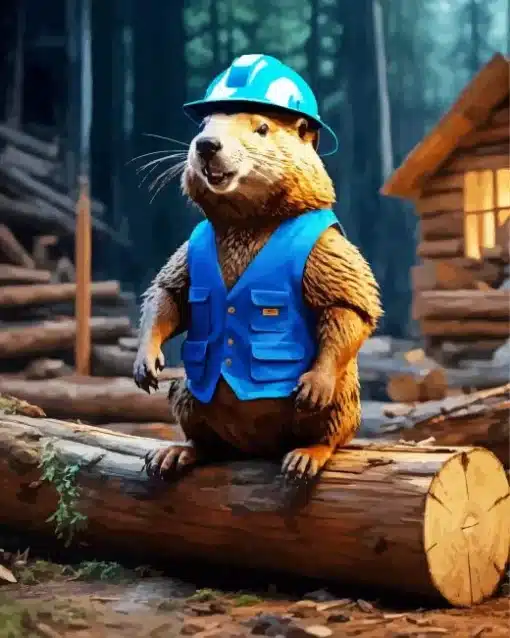 Marmot Paint by Numbers