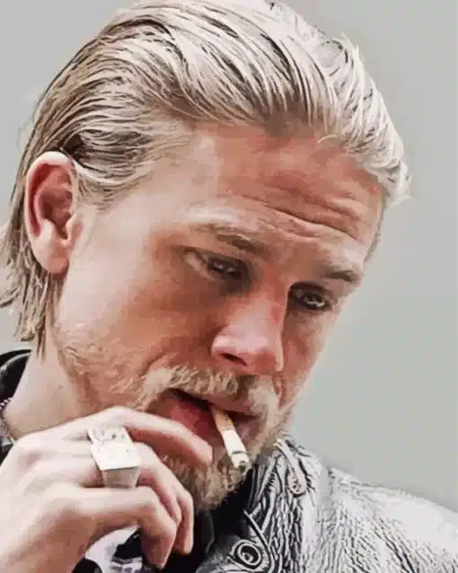Sons Of Anarchy Jax Teller Character Paint by Numbers