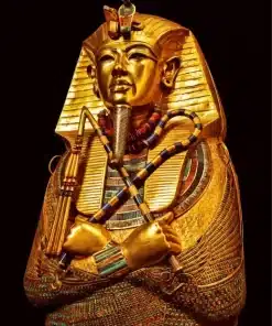 The Innermost Coffin of King Tutankhamun Paint by Numbers