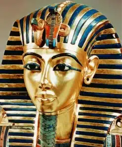 The Gold Mask of Tutankhamun Paint by Numbers