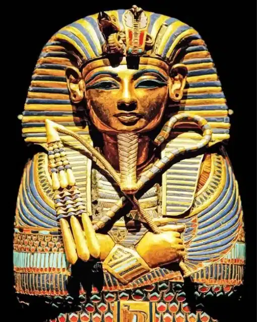 Tutankhamun King Paint by Numbers