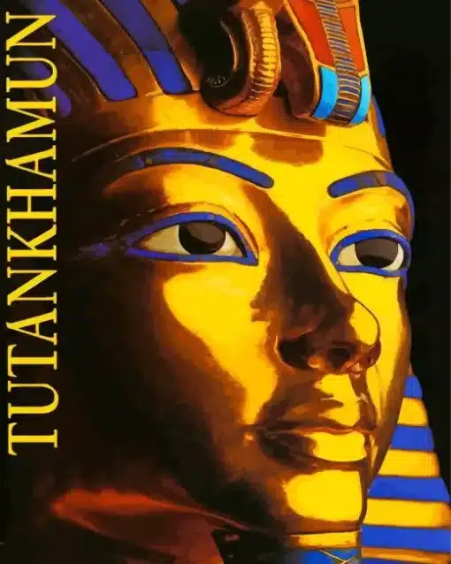 Tutankhamun Poster Art Paint by Numbers