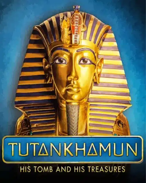 Tutankhamun Poster Paint by Numbers