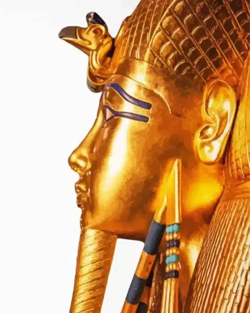 Tutankhamun Side Profile Paint by Numbers