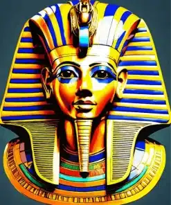 Tutankhamun's Mask Paint by Numbers