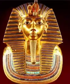 Golden Mask Of Tutankhamun Paint by Numbers