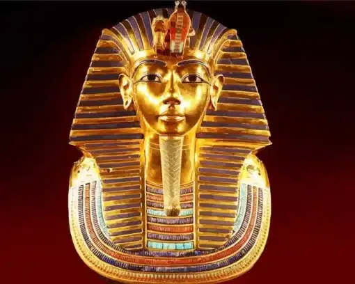 Golden Mask Of Tutankhamun Paint by Numbers