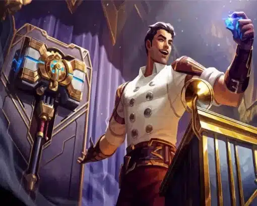 Jayce League Of Legends Paint by Numbers