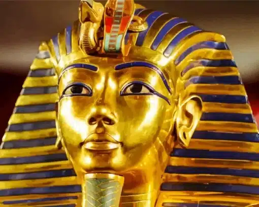 Tutankhamun Mask Paint by Numbers