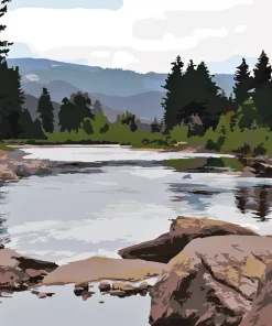 Custom Landscapes Paint By Numbers 4