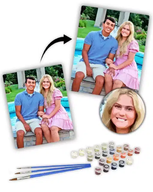 Custom People Paint By Numbers