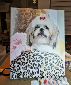Custom Pet Paint by Numbers 6