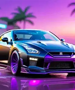 Cool Nissan Paint by Numbers
