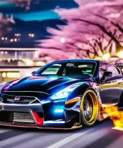 Nissan In Japan Paint by Numbers