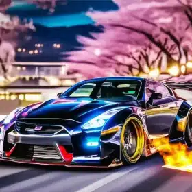 Nissan In Japan Paint by Numbers 