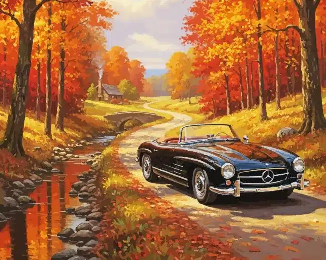 Classic Black Car Paint by Numbers